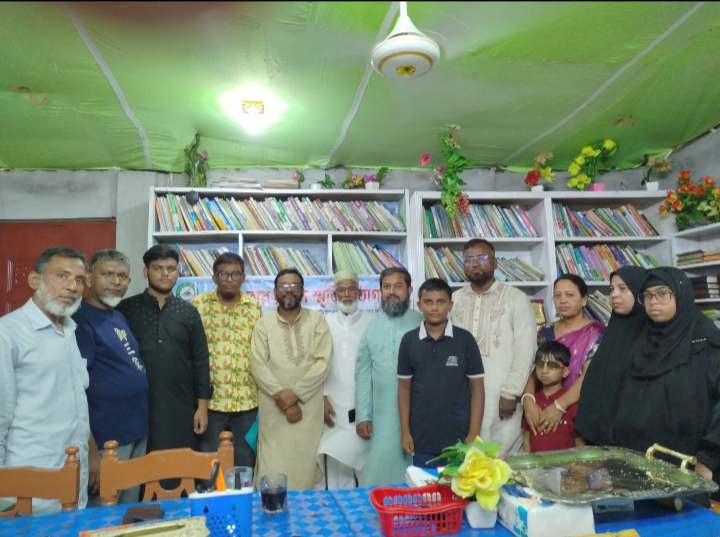 ভোলায় হারুন অর রশিদ স্মৃতি পাঠাগারে সাহিত্যিকদের মিলনমেলা