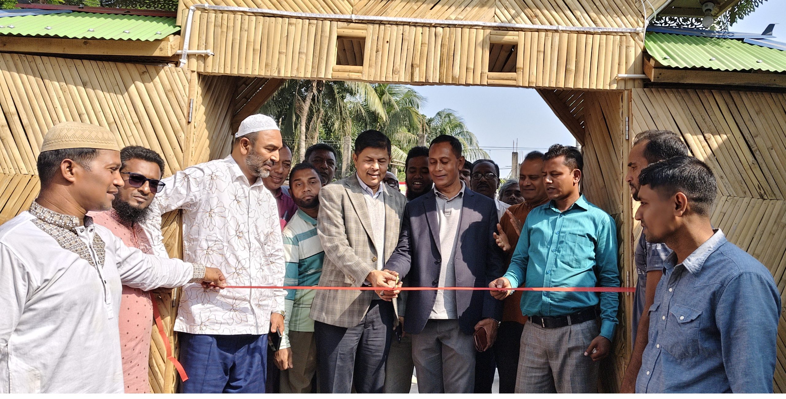 বোরহানউদ্দিনে বাগান বাড়ি ফুডপার্ক উদ্বোধন