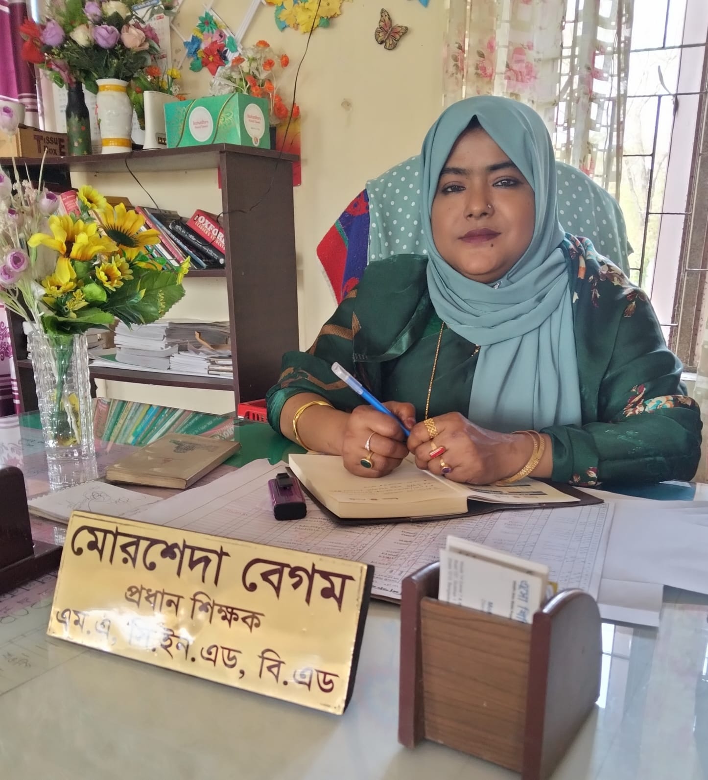 ভোলা জেলার শ্রেষ্ঠ প্রধান শিক্ষক নির্বাচিত হলেন মোরশেদা বেগম