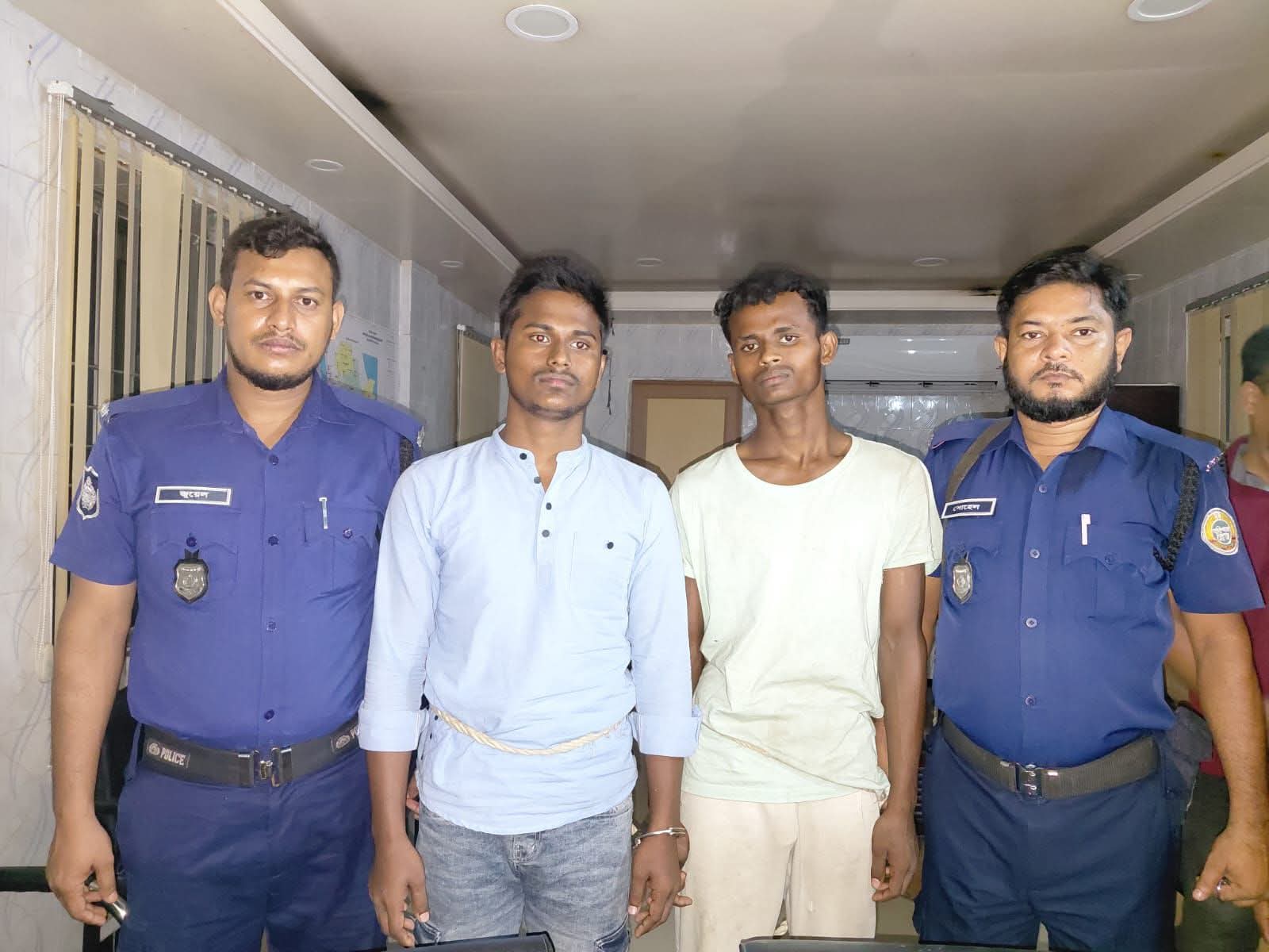 বোরহানউদ্দিনে নৃশংস হত্যাকাণ্ডের দুই প্রধান আসামি গ্রেফতার