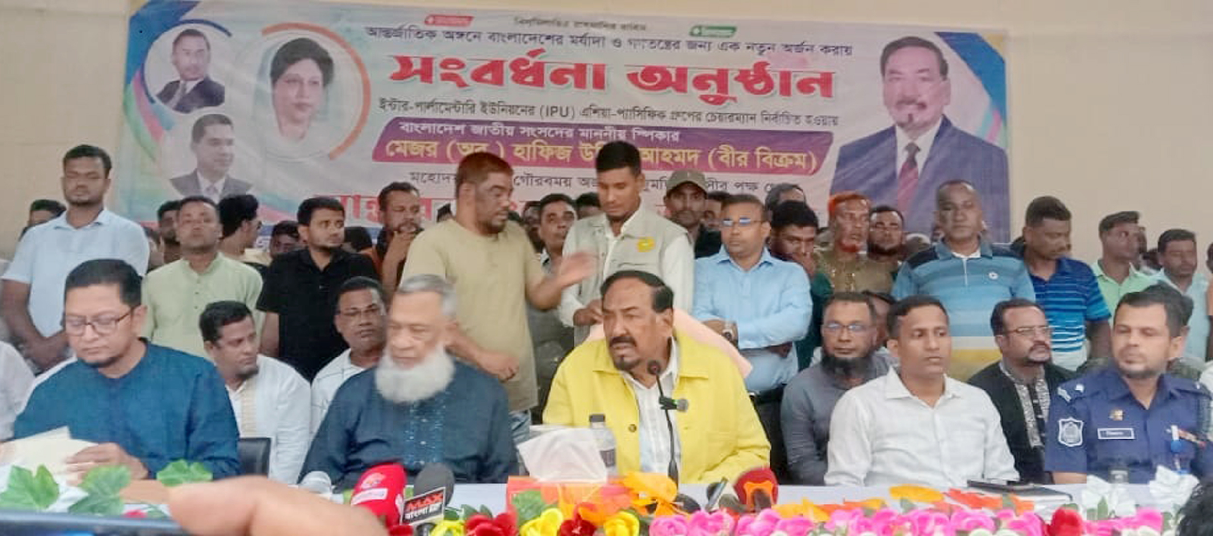 আ’লীগ লুটপাটকারী দল ক্ষমতায় আসলে দেশের সম্পদ লুট করে বিদেশে পাহাড় গড়ে- মেজর হাফিজ